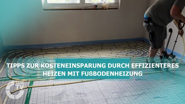 Embedded thumbnail for Informationsblatt zur Kosteneinsparung durch effizienteres Heizen mit Fußbodenheizung 