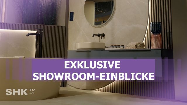 Embedded thumbnail for So sehen moderne Badkonzepte aus! Kludi &amp; RAK im Showroom