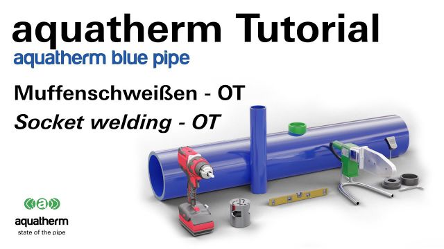 Embedded thumbnail for blue pipe Tutorial Muffenschweißen – OT