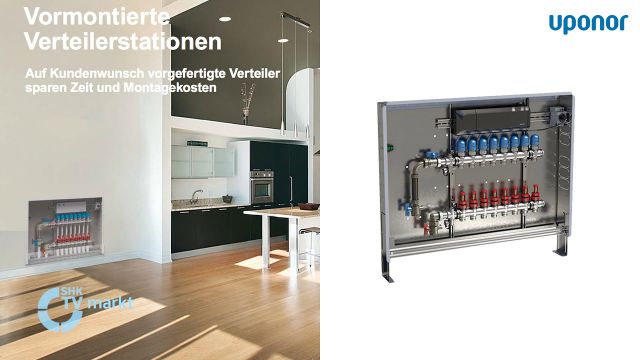 Embedded thumbnail for Uponor: Vormontierte Verteilerstationen 