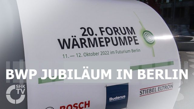 Embedded thumbnail for Der BWP lädt zum 20. Forum Wärmepumpe