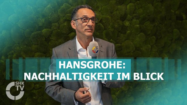 Embedded thumbnail for Hansgrohe: Nachhaltigkeit im Blick 