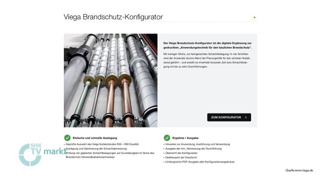 Embedded thumbnail for Brandschutz-Konfigurator von Viega