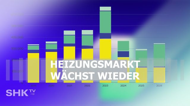 Embedded thumbnail for Heizungsmarkt 2026 wächst – Wärmepumpen sorgen für deutliches Plus