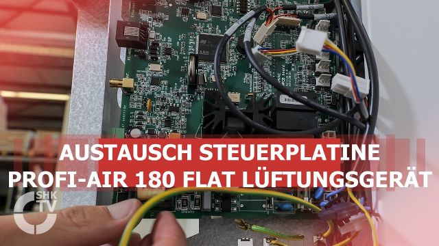 Embedded thumbnail for profi-air 180 flat Austausch Steuerplatine