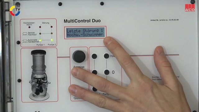 Embedded thumbnail for So funktioniert der Fehlerspeicher der ACO Multi Control-Serie