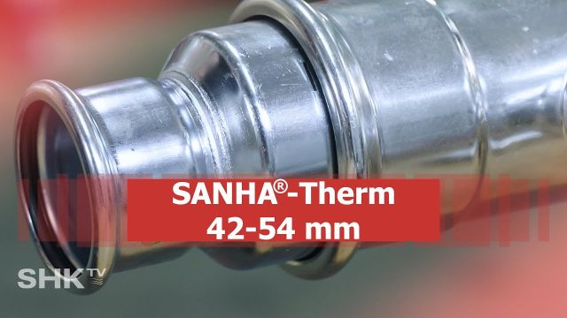 Embedded thumbnail for NiroTherm® Rohrleitungssystem – Pressverbindung für Heiz- und Kühlkreisläufe