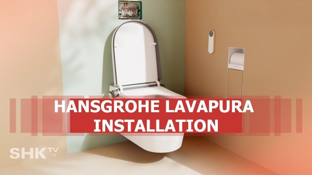 Embedded thumbnail for Installation LavaPura Dusch-WC-Element von hansgrohe