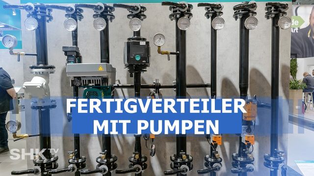 Embedded thumbnail for Weniger Montageaufwand auf der Baustelle – Wilo Fertigverteiler