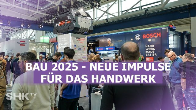 Embedded thumbnail for BAU 2025: Innovationen &amp; Trends für Handwerk und Bauindustrie