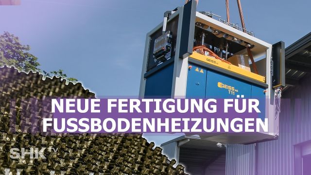 Embedded thumbnail for Neue Noppenplatten-Fertigung: So produziert ZEWOTHERM für Fußbodenheizungen