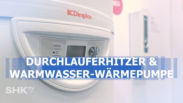 Embedded thumbnail for Dimplex: Effiziente Lösungen zur Warmwasser-Erzeugung