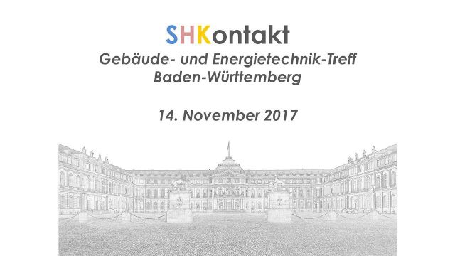 Embedded thumbnail for Fachverband SHK Baden-Württemberg: SHKontakt – Gebäude- und Energietechnik-Treff