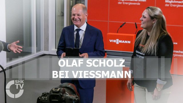 Embedded thumbnail for Olaf Scholz zu Besuch bei Viessmann 