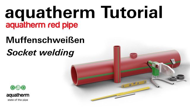 Embedded thumbnail for red pipe Tutorial Muffenschweißen