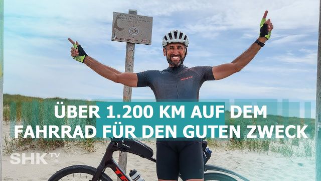 Embedded thumbnail for 1.200 km auf dem Fahrrad für den guten Zweck 
