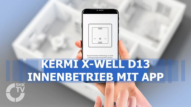 Embedded thumbnail for Kermi x-well D13 - Innenbetrieb mit App