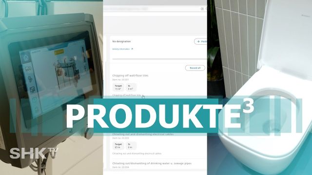 Embedded thumbnail for Neue Produkte für Sanitär &amp; Haustechnik: ACO, pds und Geberit 