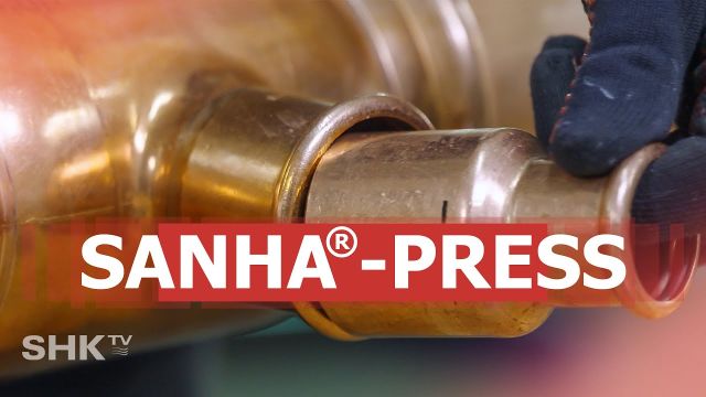 Embedded thumbnail for SANHA-Press Kupfer Pressfittings