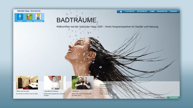 Embedded thumbnail for Hansgrohe bietet Baukasten für Webseiten
