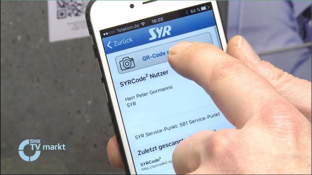 Embedded thumbnail for SYR: Produkte mit QR-Code versehen