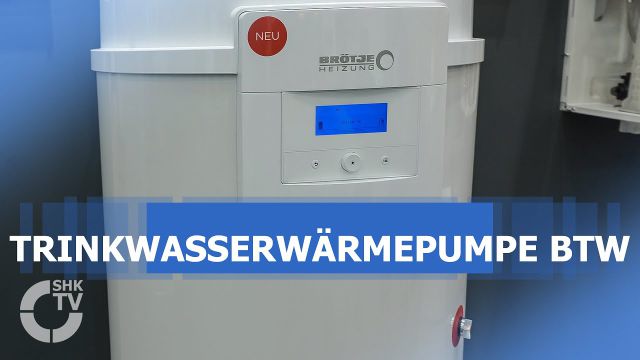 Embedded thumbnail for Brötje: Trinkwasserwärmepumpe BTW 