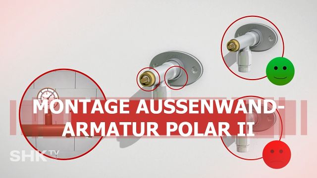 Embedded thumbnail for Frostsichere Außenarmatur Schritt für Schritt montieren – SCHELL POLAR II