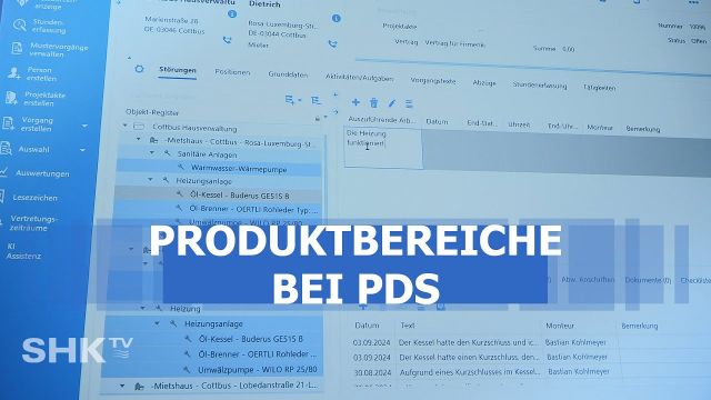 Embedded thumbnail for Einblick in die Weiterentwicklung von pds Software