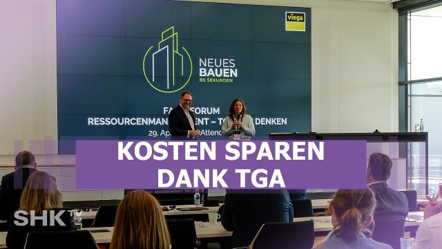 Embedded thumbnail for Ressourcen sparen durch die Technische Gebäudeausrüstung (TGA) 