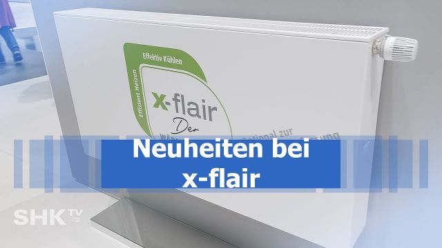 Embedded thumbnail for Kermi - x-flair Wärmepumpen-Heizkörper – zur Heizkostenerfassung