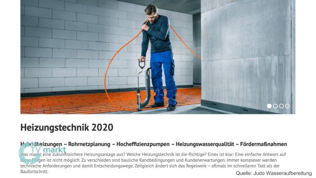 Embedded thumbnail for Judo, Grundfos, Rehau, Wolf: „Heizungstechnik 2020“